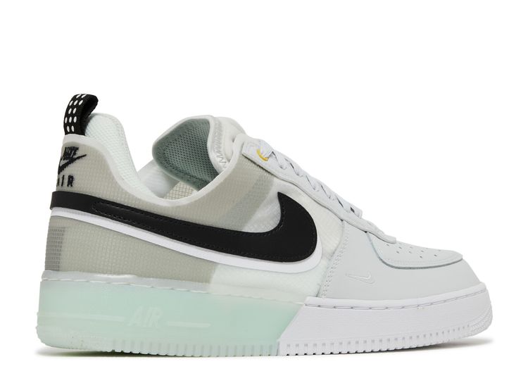 nike air force 1 react grey mint