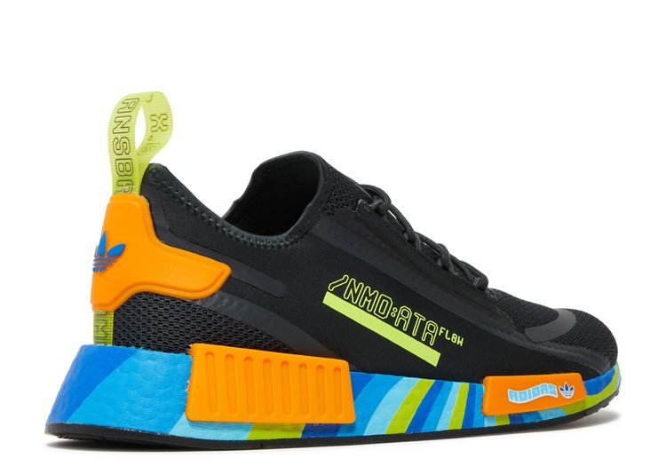 NMD_R1 Spectoo 'Black Multi' Adidas GX8092 Core, 51% OFF