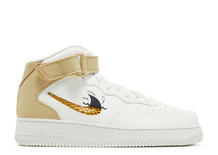 Air Force 1 Mid '07 LV8 Next Nature 'Sun Club - White Shark's Fin'