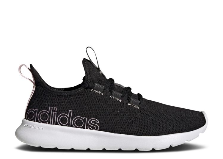 adidas cloudfoam pink and black