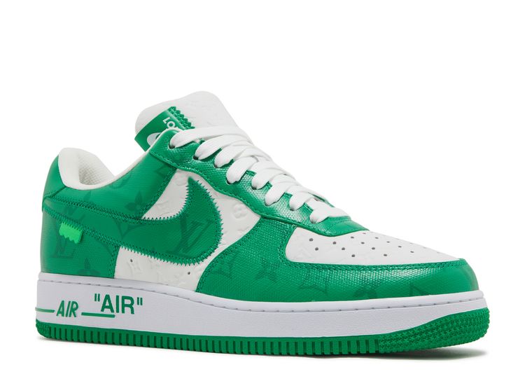 Giày Nike Air Force 1 Louis Vuitton Mono Green  Fandy
