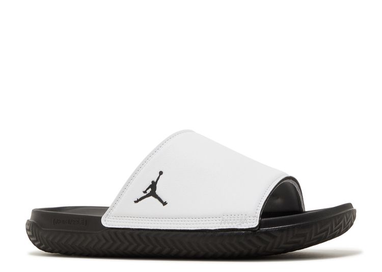 Jordan Play Slide 'White Black' - Nike - DC9835 100 - white/football ...