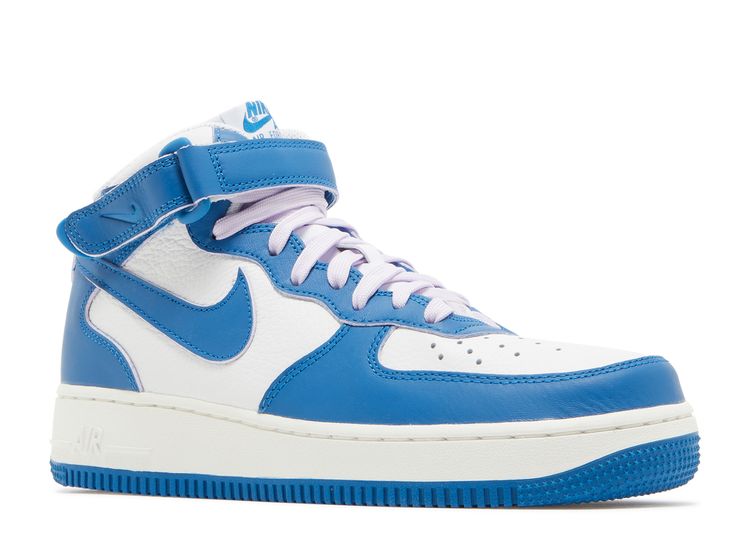 Wmns Air Force 1 '07 Mid 'Military Blue Doll' - Nike - DX3721 100 ...