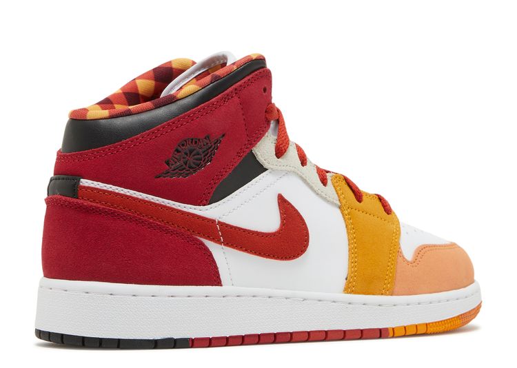 Limited Edition Air Jordan 1 Mid SE Paprika/cinnabar Size 7Y/40