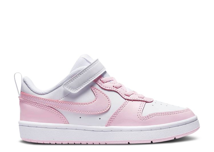 Nike (PS) Court Borough Low 2 White/Pink Foam