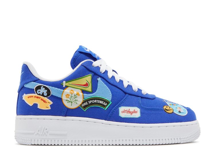 Wmns Air Force 1 '07 'Patched Up Los Angeles' - Nike - DX2306 400