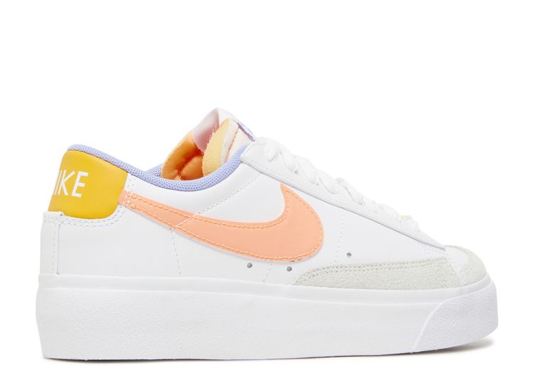 Wmns Blazer Low Platform 'Mismatch' - Nike - DX3719 100 - white