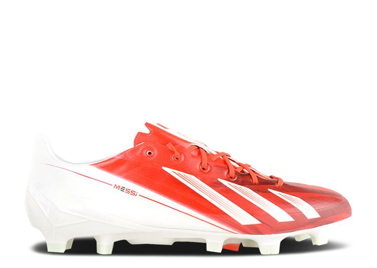 Exención Betsy Trotwood homosexual Messi Adizero F50 TRX FG 'White Red' - Adidas - G65311 - running  white/running white/running white | Flight Club