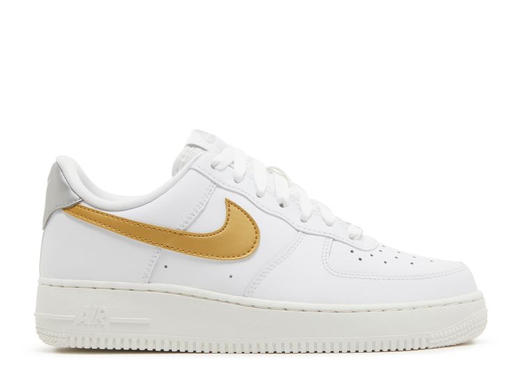 nike air force 1 07 white gold