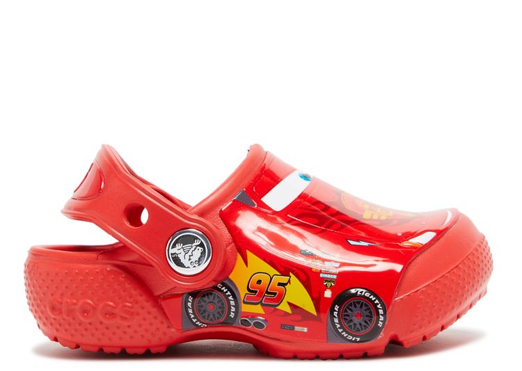 Cars X Classic Clog Kids 'Fun Lab Lightning McQueen' - Crocs - 204116 ...
