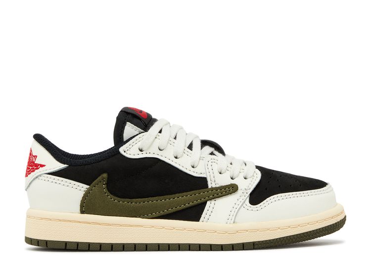 Jordan 1 Low Travis Scott Olive (PS) 13C