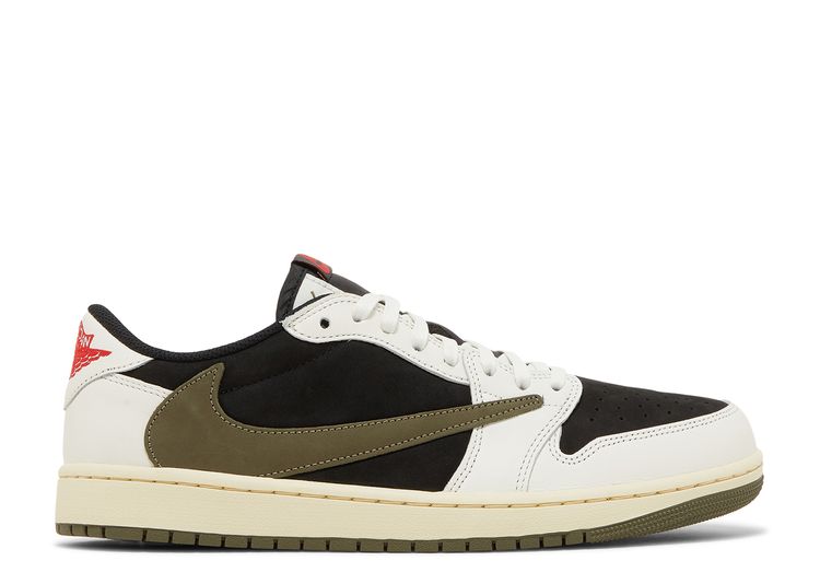 Travis Scott X Wmns Air Jordan 1 Retro Low OG SP 'Olive' - Air ...