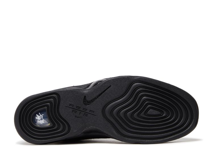 Stussy X Air Penny 2 'Black' - Nike - DQ5674 001 - black/cobalt