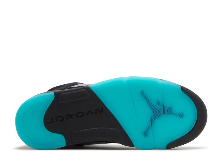 Air Jordan 5 Retro 'Aqua' - Air Jordan - DD0587 047 - black