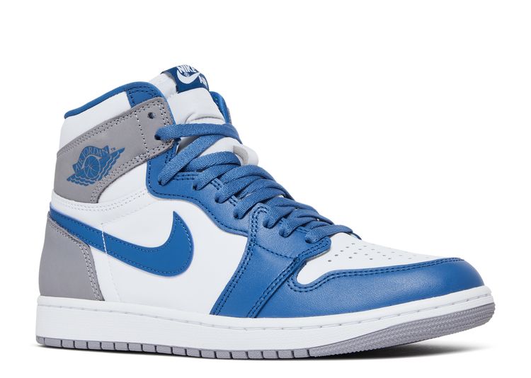 Air Jordan 1 Retro High OG 'True Blue' - Air Jordan - DZ5485 410