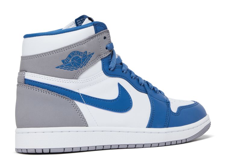 Air Jordan 1 Retro High OG 'True Blue' - Air Jordan - DZ5485 410