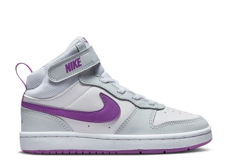 Court Borough Mid 2 PS 'Pure Platinum Vivid Purple' - Nike - CD7783 009 ...