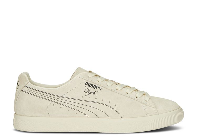 Clyde No. 1 'Frosted Ivory' - Puma - 389555 01 - frosted ivory/smokey ...