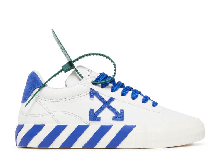 off white shoes blue