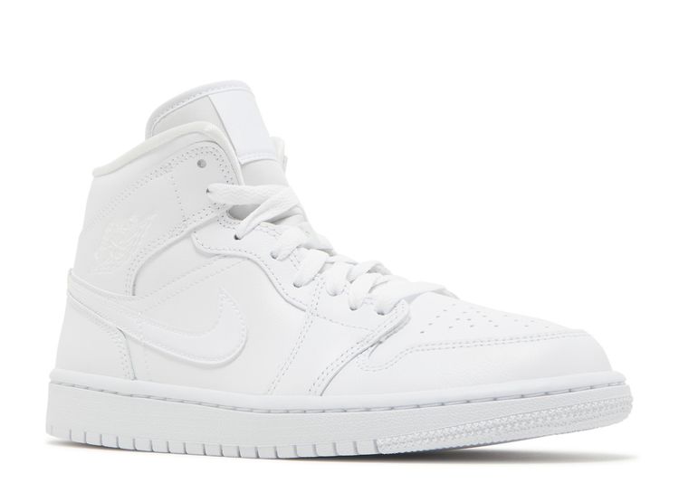 Wmns Air Jordan Mid 'Triple White' 2022 - Air Jordan - DV0991 111 ...