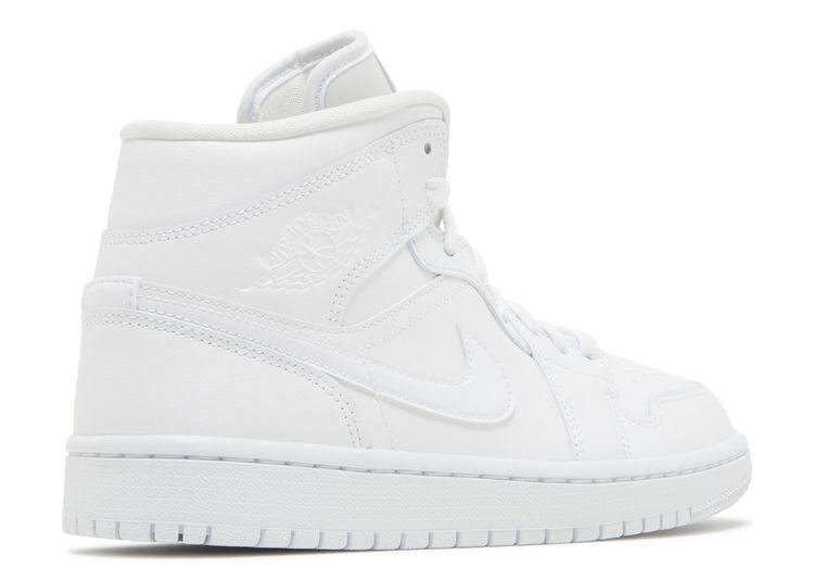Wmns Air Jordan Mid 'Triple White' 2022 - Air Jordan - DV0991 111 - white/white/white | Flight Club