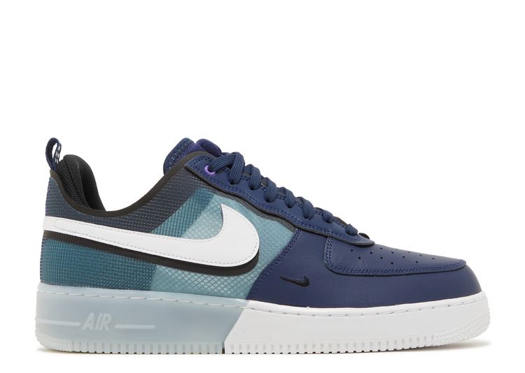 Nike Air Force 1 Low '07 LV8 Midnight Navy Satin for Men
