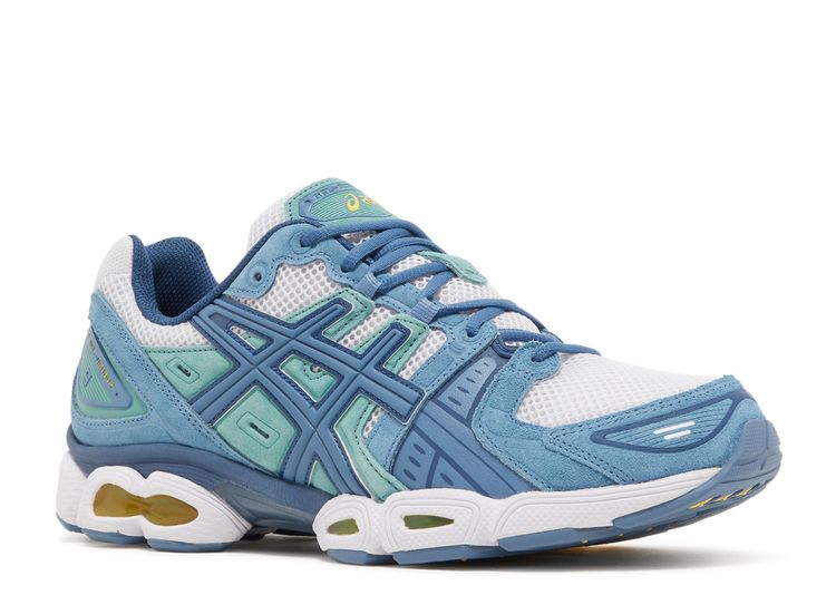 Gel Nimbus 9 'Grey Floss Aqua' - ASICS - 1201A584 101 - white/grey