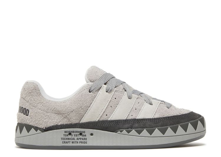 Neighborhood X Adimatic 'Charcoal' - Adidas - HP6771 - charcoal