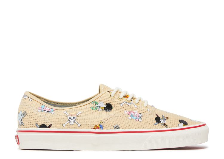 One Piece X Authentic 'Straw Hat' Vans VN0A5JMPKKK Flight Club