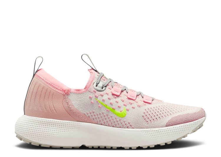 Wmns React Escape Run Flyknit 'Pink Oxford Volt' - Nike - DC4269