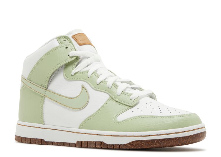Dunk High SE 'Inspected By Swoosh' - Nike - DQ7680 300 - honeydew