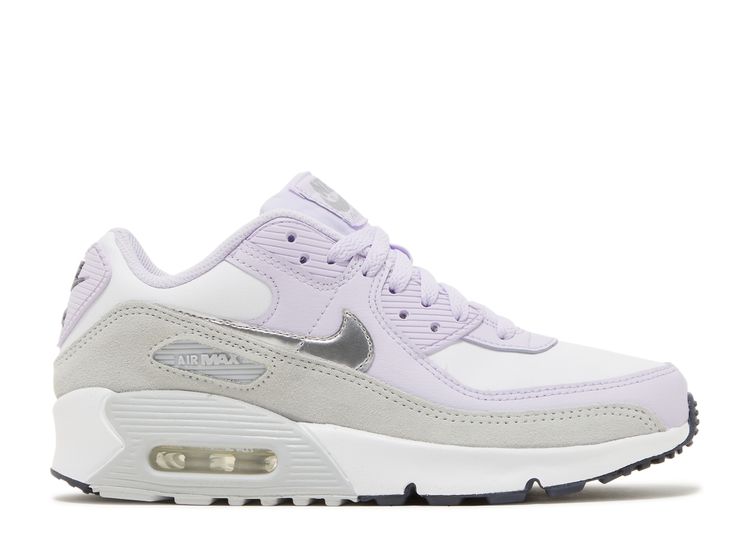 Nike Air Max 90 White Violet Frost (GS)