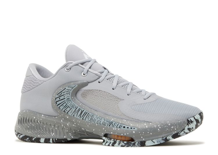 Zoom Freak 4 'Etched In Stone' - Nike - DJ6149 004 - wolf grey/white ...