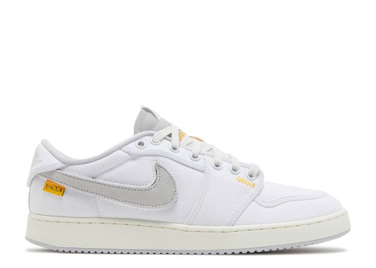 Union LA X Air Jordan 1 KO Low 'White Neutral Grey' - Air Jordan