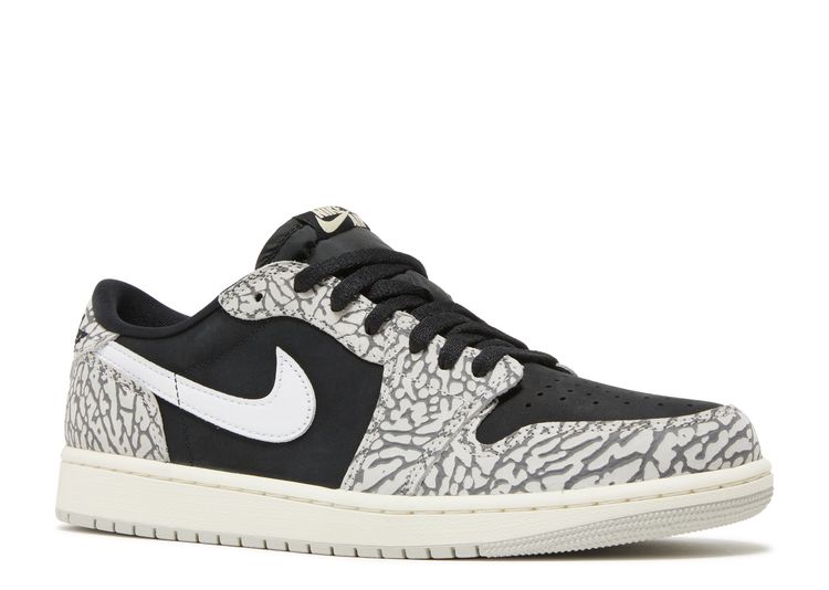 Air Jordan 1 Retro Low OG 'Black Cement'