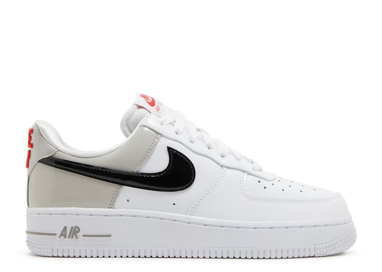 Wmns Air Force 1 '07 Essential 'White Iron Ore Patent' - Nike - DQ7570 ...
