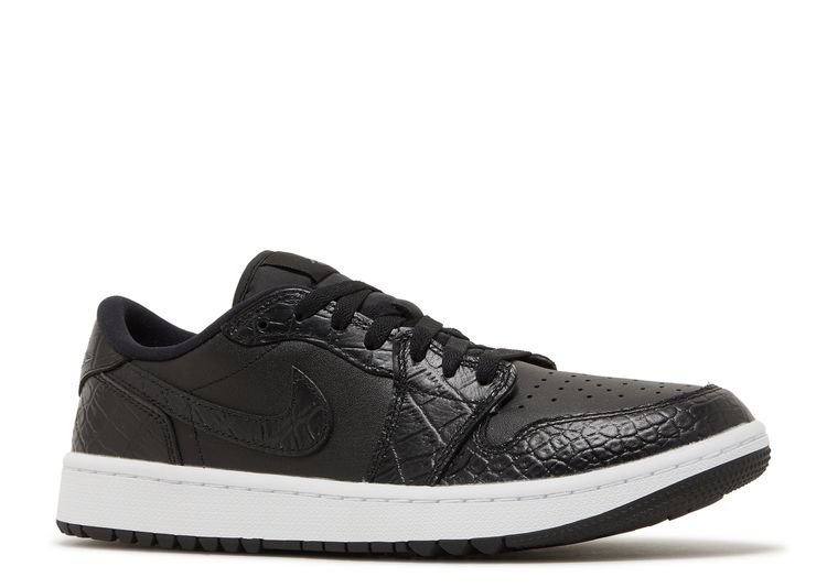 Air Jordan 1 Low Golf 'Black Crocodile' - Air Jordan - DD9315 003