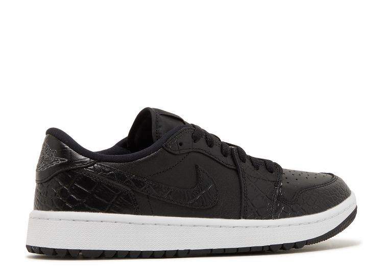 Air Jordan 1 Low Golf 'Black Crocodile' - Air Jordan - DD9315 003