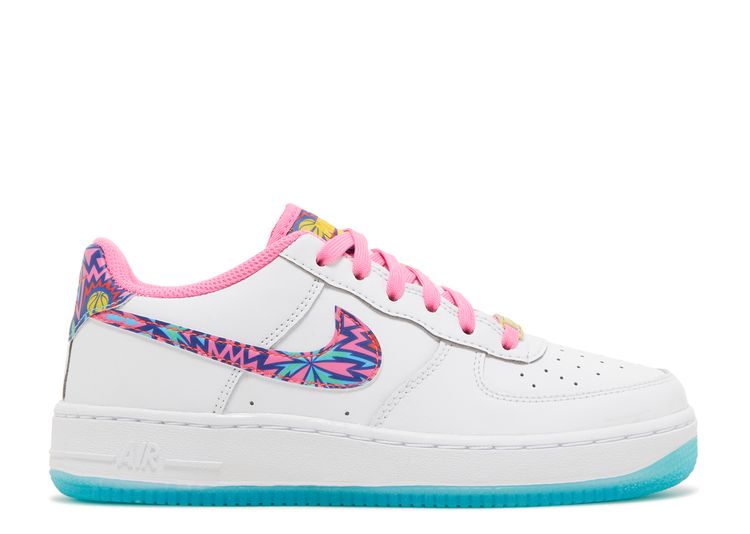 Air Force 1 Low 'All Star 2023' - - DZ4883 100 - white/pink glow/speed yellow/multi-color | Flight Club