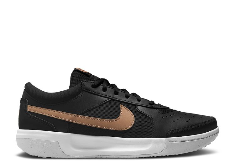 Wmns NikeCourt Zoom Lite 3 'Black Metallic Red Bronze' - Nike - DV3279 ...