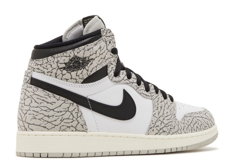 Air Jordan 1 Retro High White Elephant