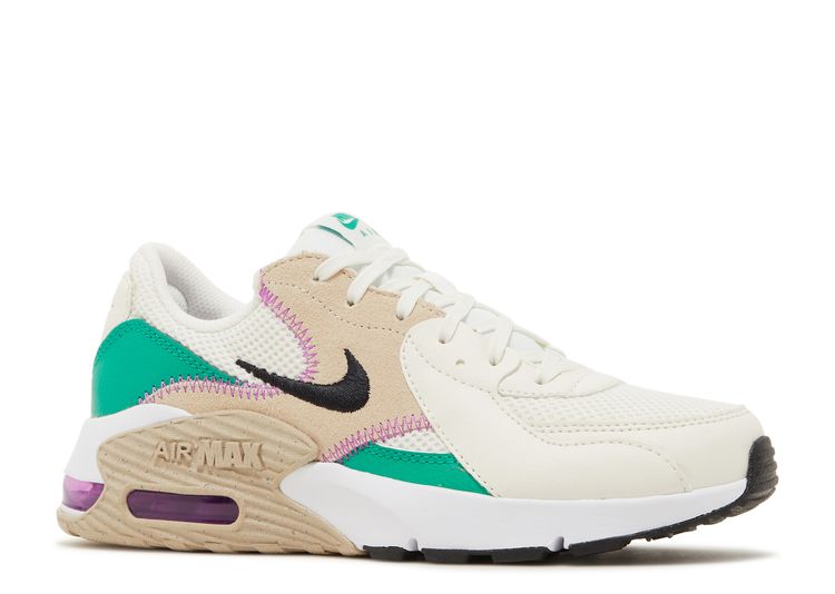 Wmns Air Max Excee 'Sanddrift Green Fuchsia' - Nike - CD5432 124 - sail ...