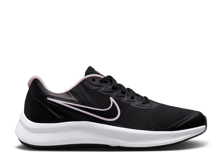 Star Runner 3 GS 'Black Light Pink' - Nike - DA2776 002 - black/dark ...