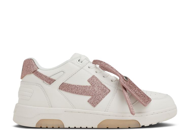 Off White Wmns Out Of Office 'White Pink Glitter' - Off White ...