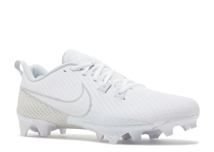 Nike Men's Vapor Edge Pro 360 2 Football Cleats, Size 13, White/Silver