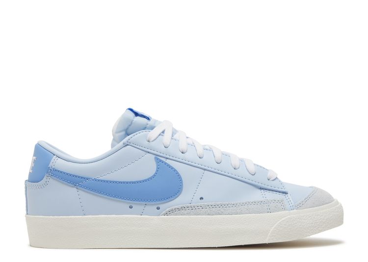 nike blazer low 77 vintage white blue