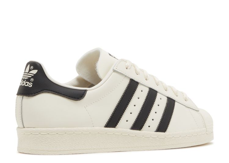 Superstar 82 'Off White Black' - Adidas - H06258 - cloud white