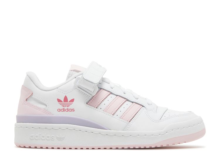 Wmns Forum Low 'White Clear Pink' - Adidas - GY3670 - cloud white/clear ...