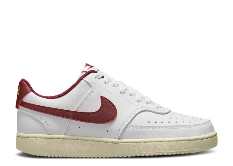 Wmns Court Vision Low Next Nature 'White Team Red' - Nike - DH3158 106 ...