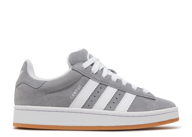 Campus 00s J 'Grey Gum' - Adidas - HQ6507 - grey three/cloud white ...